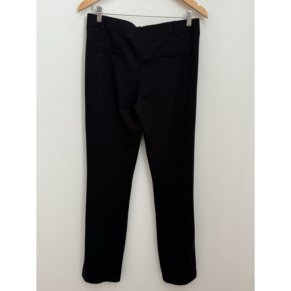 Betabrand Womens Pants Black Bootcut Dress Yoga Ponte Knit Stretch Size Large - Picture 5 of 8